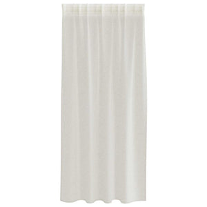 Κουρτίνα βυσσινί 2 pcs Κρεμ 175 x 140 εκ. Πολυεστέρας - Pakobazaar