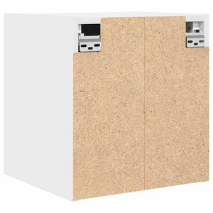 Κομοδίνο Επιτοίχιο Λευκά 38x34x40 εκ.