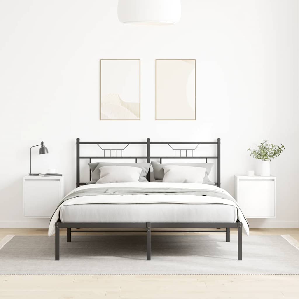 Κομοδίνα Επιτοίχια 2 τεμ. Λευκά 38x34x40 εκ.