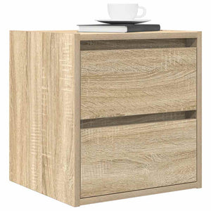 Κομοδίνα Επιτοίχια Sonoma Δρυς 38x34x40 εκ. - Pakobazaar