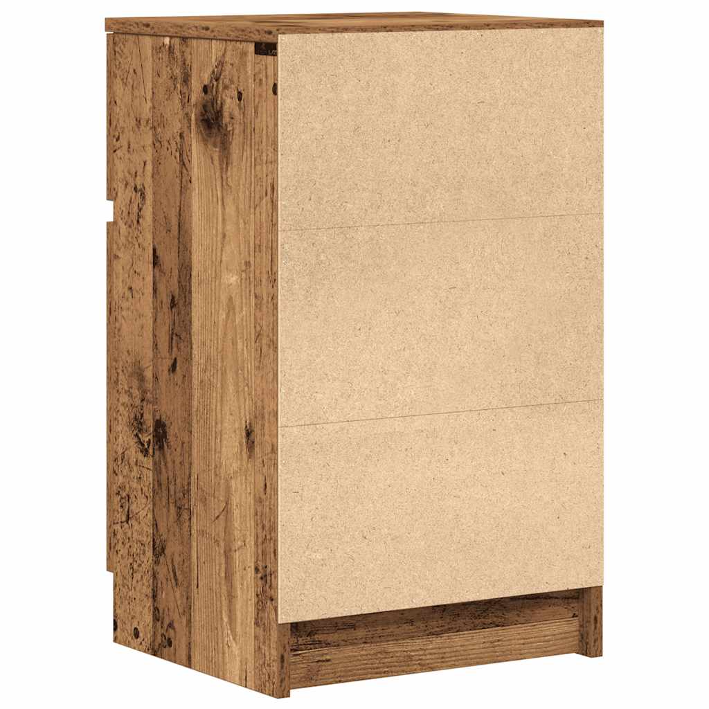 ντουλάπι κομοδίνου Παλιό ξύλο 39x35x65 cm Κατασκευασμένο ξύλο - Pakobazaar