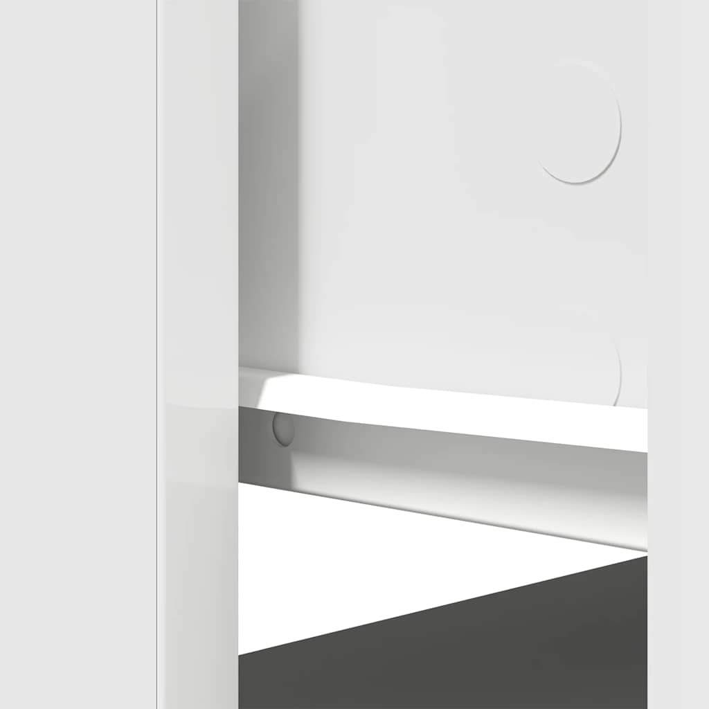 Τραπέζι κονσόλας με συρτάρια Λευκό 85,5x38,5x74,5 cm - Pakobazaar