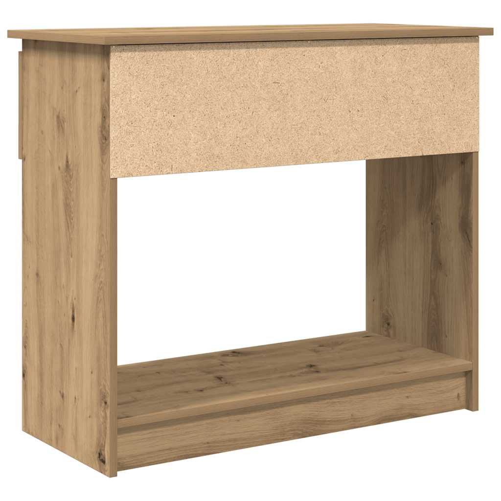 Τραπέζι κονσόλας με συρτάρια Αρτισιανή Δρυς 85,5x38,5x74,5 cm - Pakobazaar