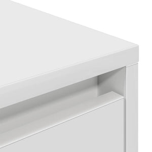 ντουλάπι τηλεόρασης  με φώτα LED Λευκό 100x41x50 cm - Pakobazaar