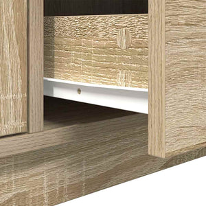 Έπιπλο Τηλεόρασης με LED Sonoma Δρυς 100x41x50 εκ. - Pakobazaar