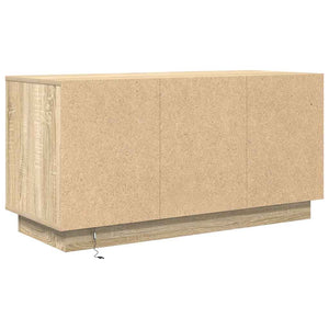 Έπιπλο Τηλεόρασης με LED Sonoma Δρυς 100x41x50 εκ. - Pakobazaar