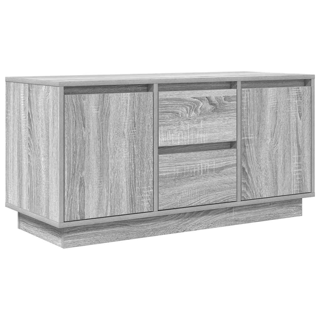 Έπιπλο Τηλεόρασης με LED Γκρι Sonoma 100x41x50 εκ. - Pakobazaar
