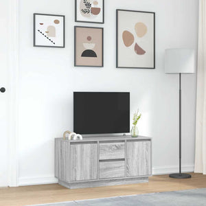 Έπιπλο Τηλεόρασης με LED Γκρι Sonoma 100x41x50 εκ. - Pakobazaar