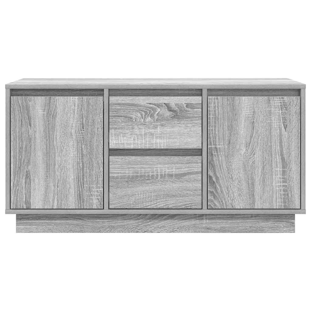 Έπιπλο Τηλεόρασης με LED Γκρι Sonoma 100x41x50 εκ. - Pakobazaar