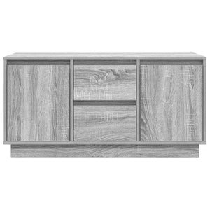 Έπιπλο Τηλεόρασης με LED Γκρι Sonoma 100x41x50 εκ. - Pakobazaar
