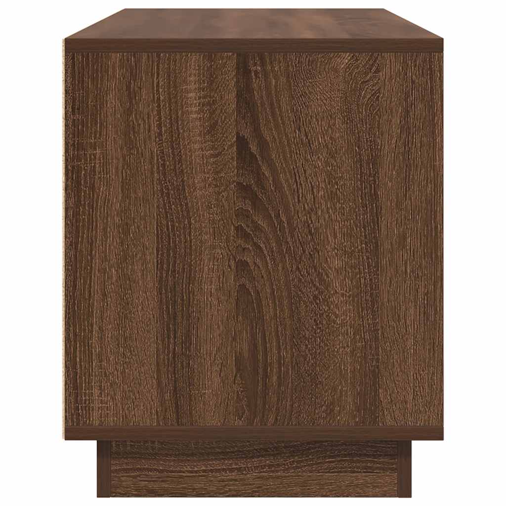 Έπιπλο Τηλεόρασης με LED Καφέ Δρυς 100x41x50 εκ. - Pakobazaar