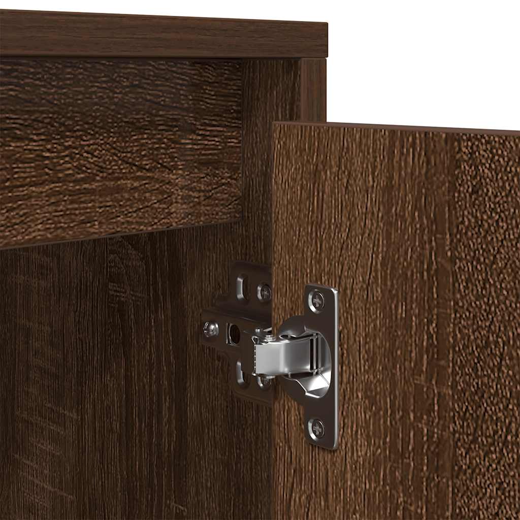 Έπιπλο Τηλεόρασης με LED Καφέ Δρυς 100x41x50 εκ. - Pakobazaar