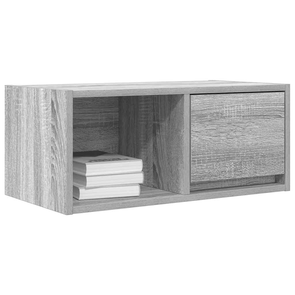 Έπιπλο Τηλεόρασης Γκρι Sonoma 60x31x25,5 εκ. Επεξεργασμένο Ξύλο