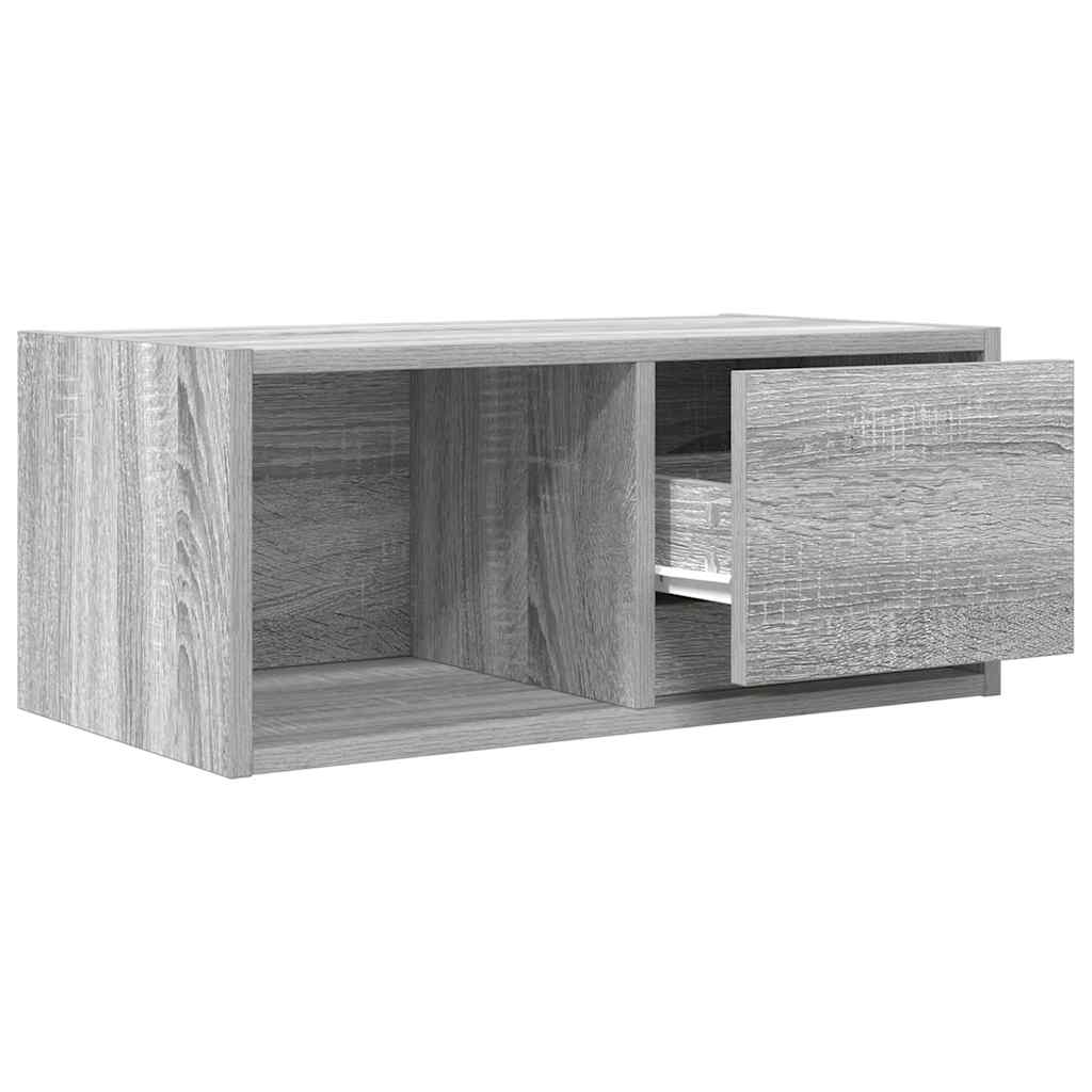 Έπιπλο Τηλεόρασης Γκρι Sonoma 60x31x25,5 εκ. Επεξεργασμένο Ξύλο