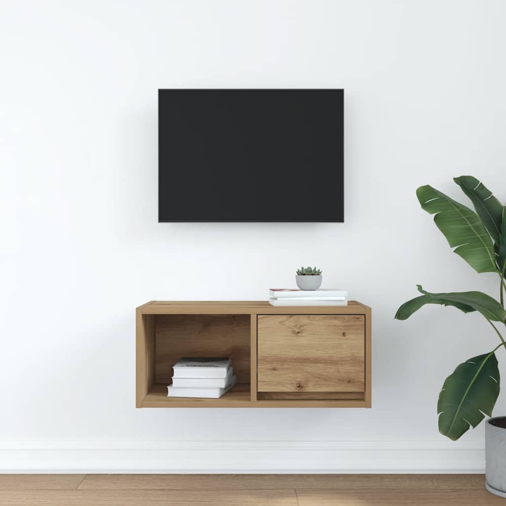 Έπιπλο Τηλεόρασης 60x31x25,5 εκ. Επεξεργασμένο Ξύλο