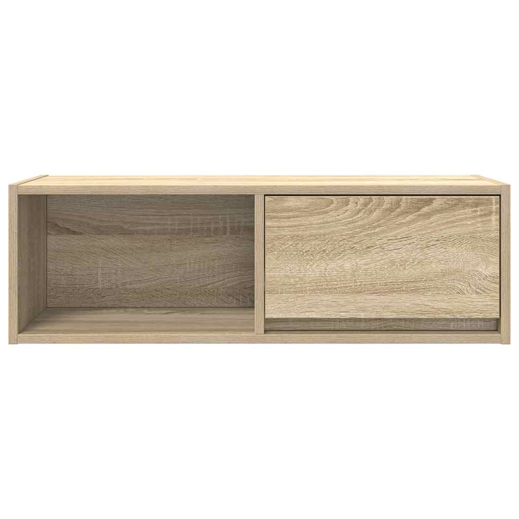 Έπιπλο Τηλεόρασης Sonoma Δρυς 80x31x25,5 εκ. Επεξ. Ξύλο - Pakobazaar