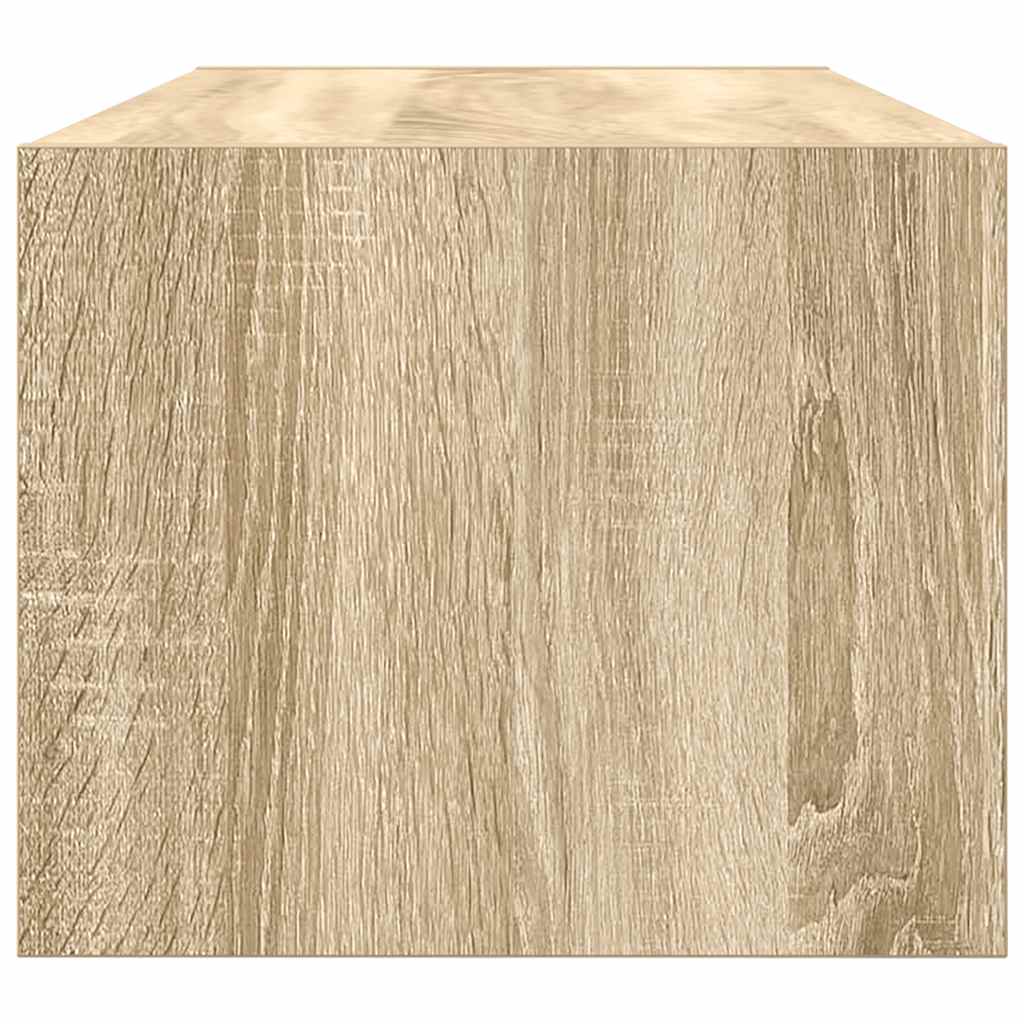 Έπιπλο Τηλεόρασης Sonoma Δρυς 80x31x25,5 εκ. Επεξ. Ξύλο - Pakobazaar