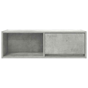 Έπιπλο Τηλεόρασης Γκρι Σκυροδέματος 80x31x25,5εκ. Επεξεργ. Ξύλο - Pakobazaar
