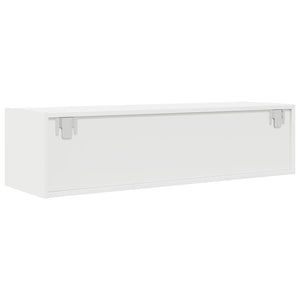 ντουλάπι τηλεόρασης  Λευκό 100x31x25,5 cm Ξύλινη κατασκευή