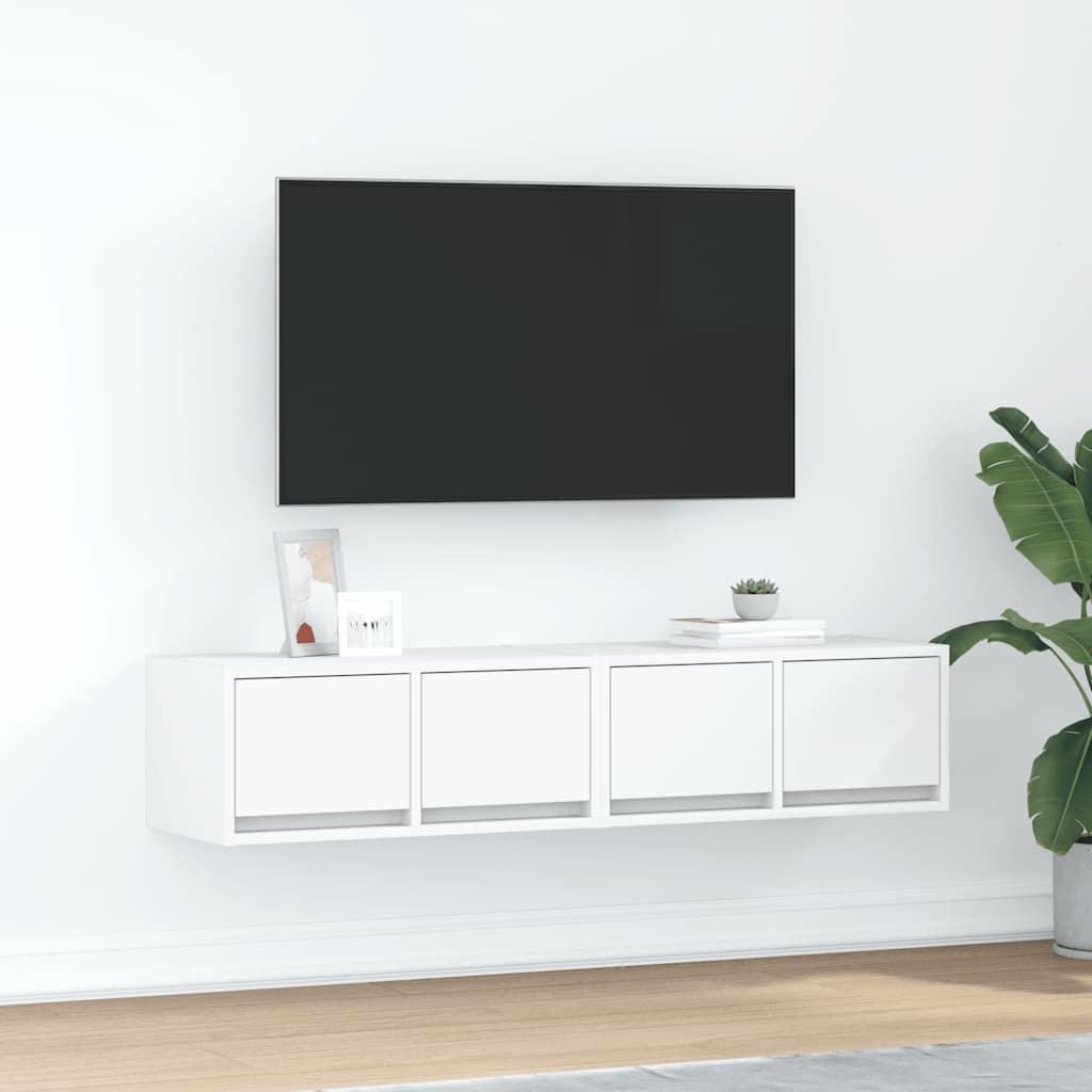 Έπιπλα Τηλεόρασης 2 τεμ. 60x31x25,5 εκ. Επεξεργασμένο Ξύλο - Pakobazaar