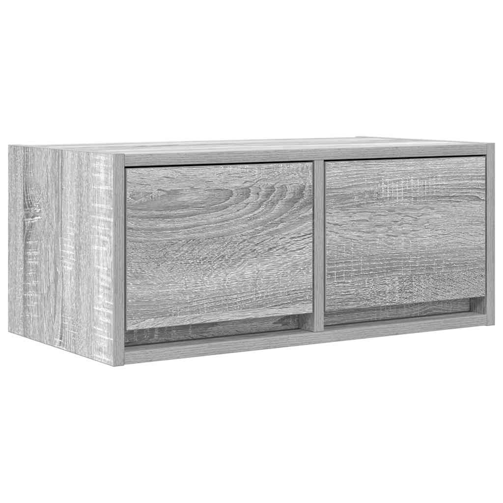 Έπιπλο Τηλεόρασης Γκρι Sonoma 60x31x25,5 εκ. Επεξεργασμένο Ξύλο