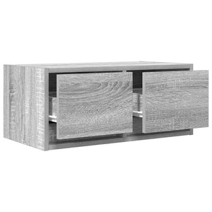 Έπιπλο Τηλεόρασης Γκρι Sonoma 60x31x25,5 εκ. Επεξεργασμένο Ξύλο