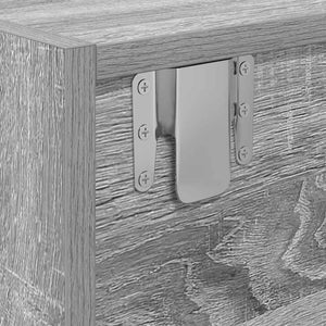 Έπιπλο Τηλεόρασης Γκρι Sonoma 60x31x25,5 εκ. Επεξεργασμένο Ξύλο