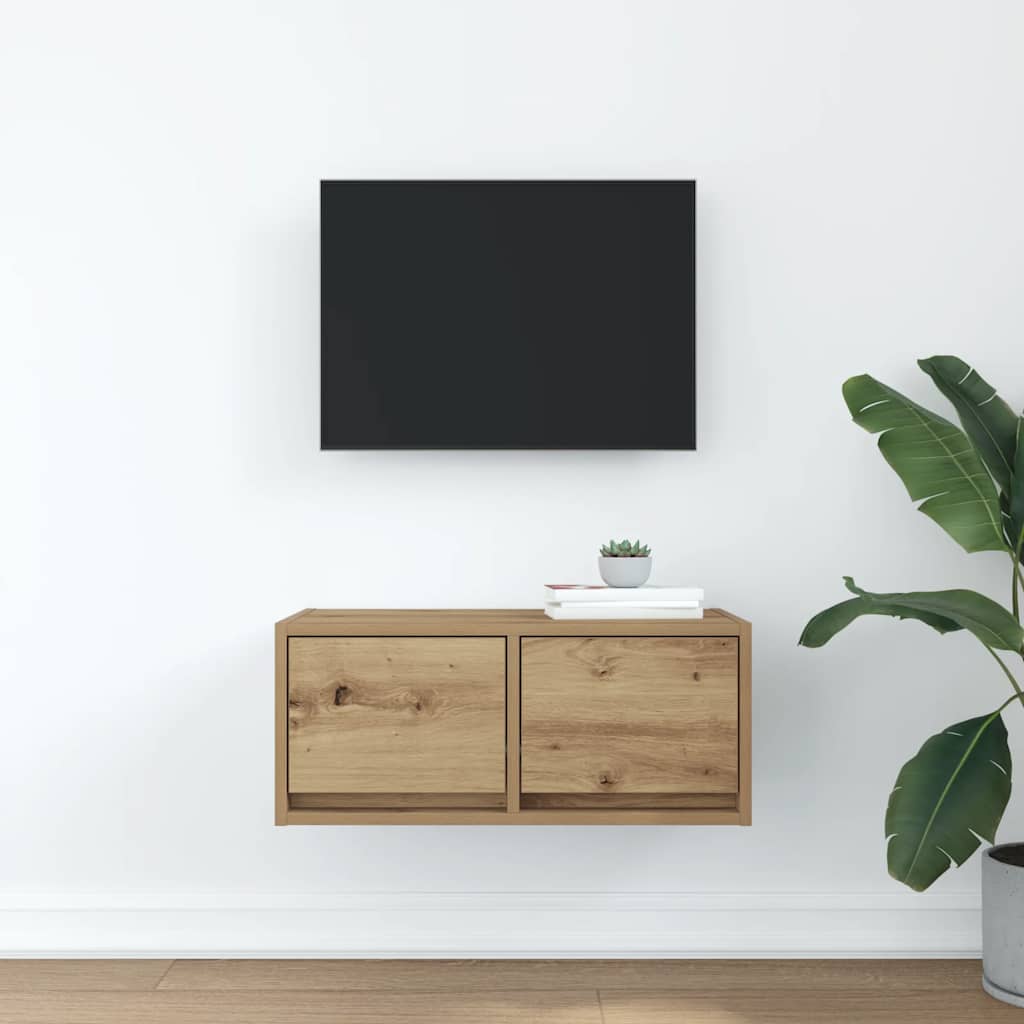 Έπιπλο Τηλεόρασης 60x31x25,5 εκ. Επεξεργασμένο Ξύλο - Pakobazaar