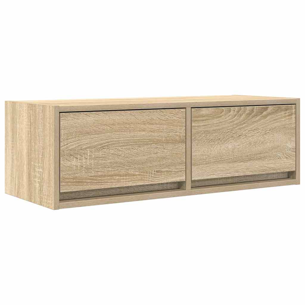 Έπιπλο Τηλεόρασης Sonoma Δρυς 80x31x25,5 εκ. Επεξ. Ξύλο - Pakobazaar