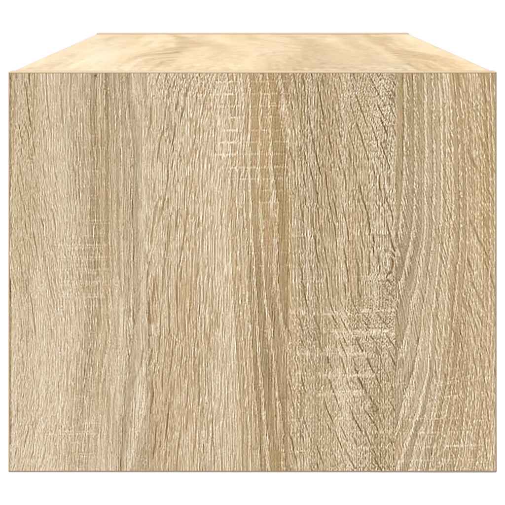 Έπιπλο Τηλεόρασης Sonoma Δρυς 80x31x25,5 εκ. Επεξ. Ξύλο - Pakobazaar