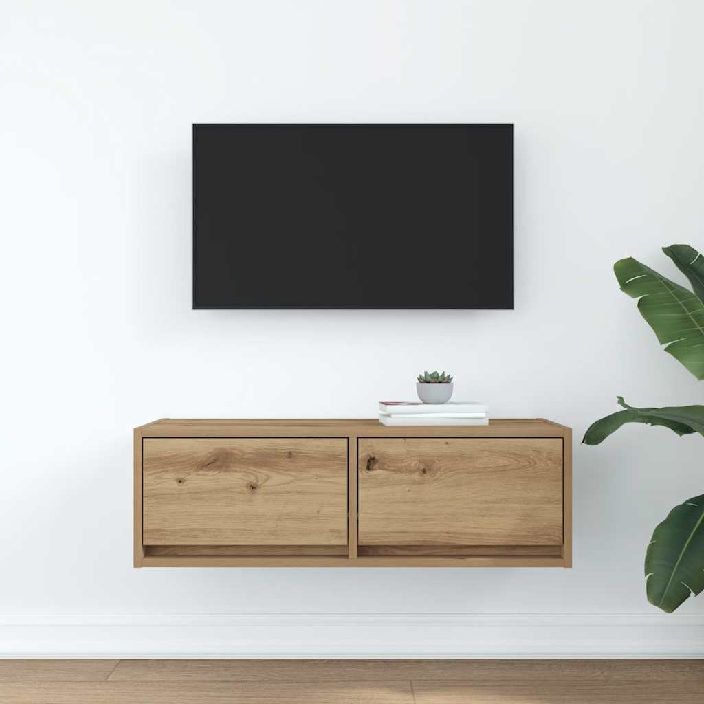 Έπιπλο Τηλεόρασης 80x31x25,5 εκ. Επεξεργασμένο Ξύλο
