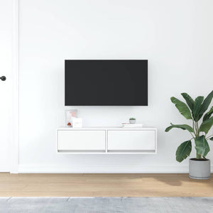 Ντουλάπι TV 100 x 31 x 25,5 εκ. Λευκό Επεξεργασμένο ξύλο