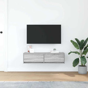 Ντουλάπι TV 100 x 31 x 25,5 εκ. Γκρι sonoma Επεξεργασμένο ξύλο