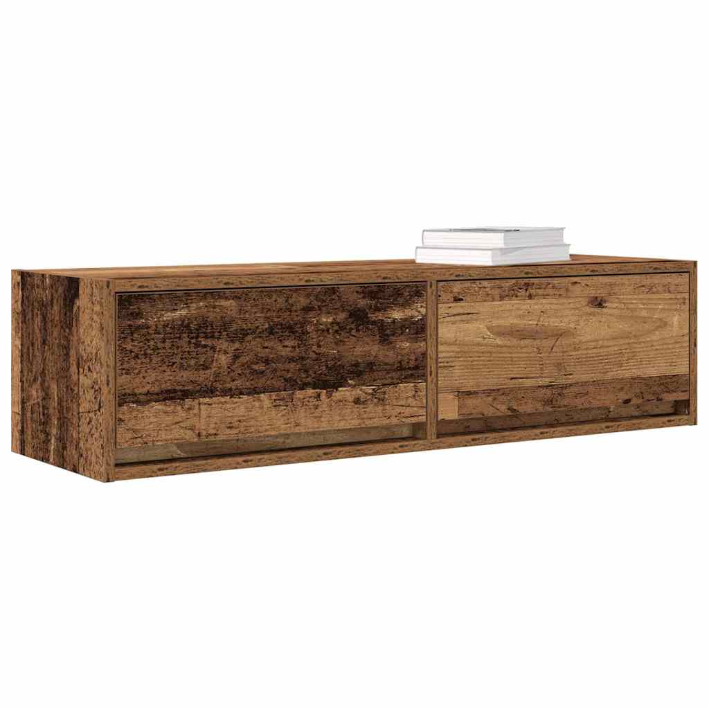 Ντουλάπι TV Παλαιό ξύλο 100 x 31 x 25,5 εκ. Επεξεργασμένο ξύλο