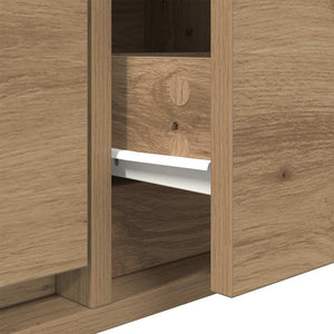 Ντουλάπι TV artisan δρυς 100 x 31 x 25.5 εκ. Επεξεργασμένο ξύλο - Pakobazaar