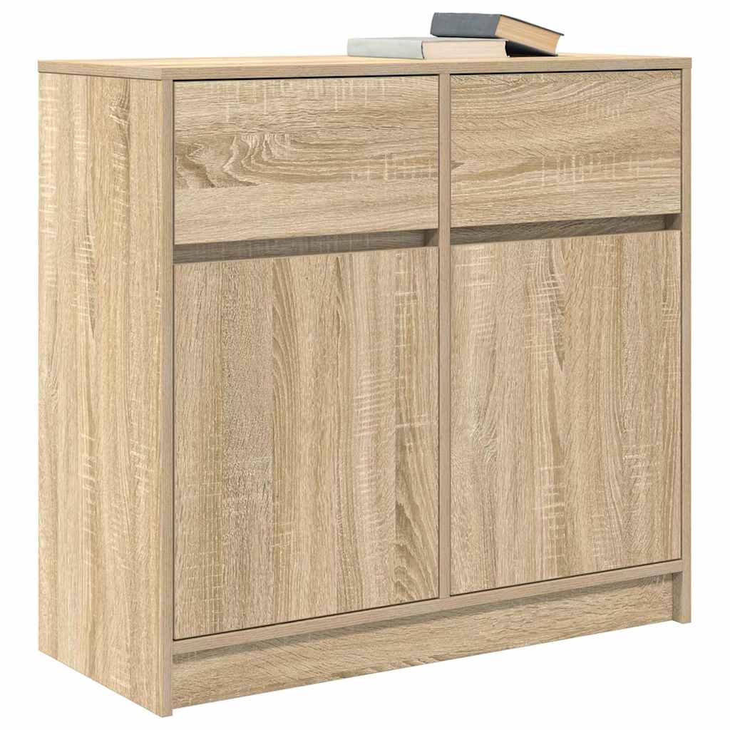 Συρταριέρα με Συρτάρια Sonoma Δρυς 80x34x76 εκ. από Επεξ. Ξύλο - Pakobazaar