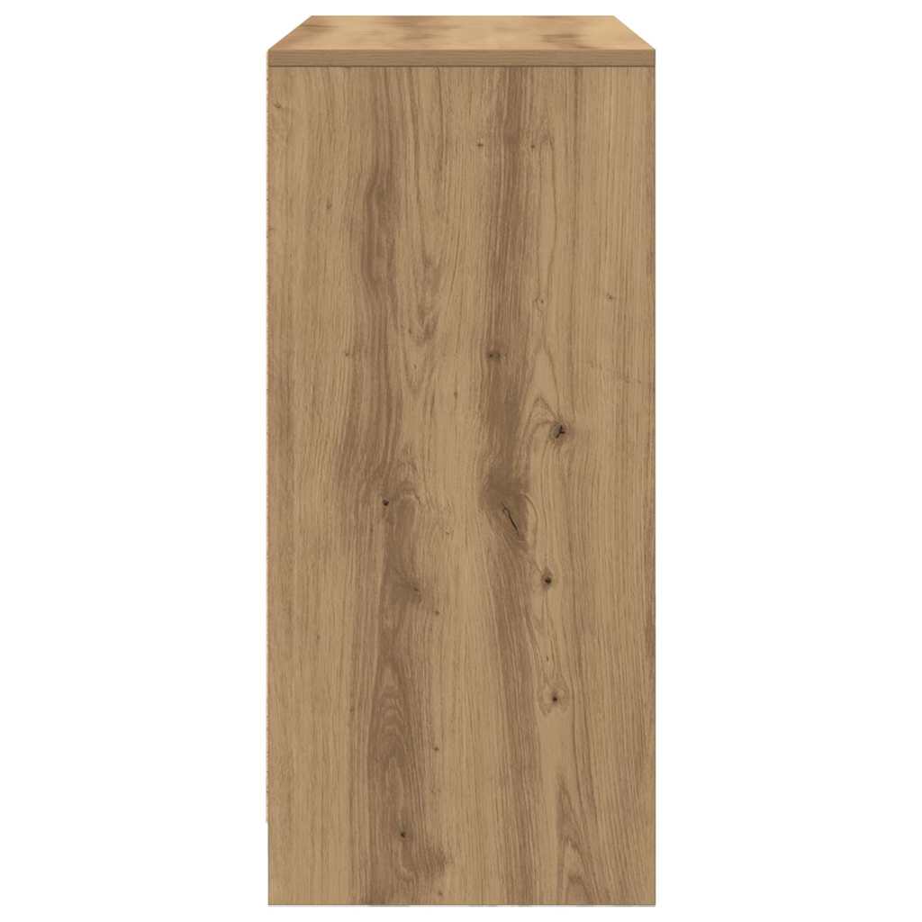 Συρταριέρα με Συρτάρια Τεχνίτης Δρυς 80x34x76 εκ. Επεξ. Ξύλο - Pakobazaar