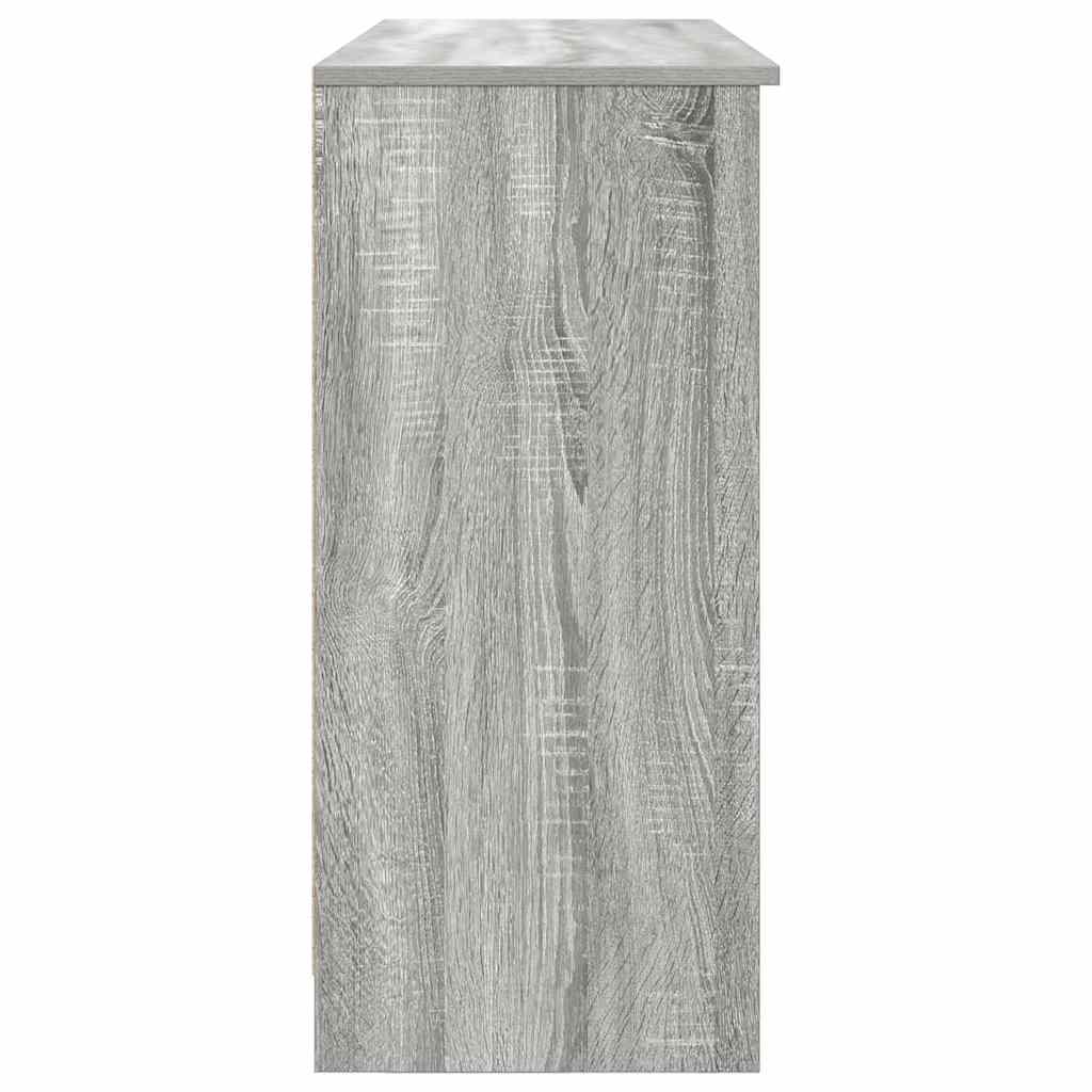 Συρταριέρα με Συρτάρια Γκρι Sonoma 101x35x76 εκ. από Επεξ. Ξύλο