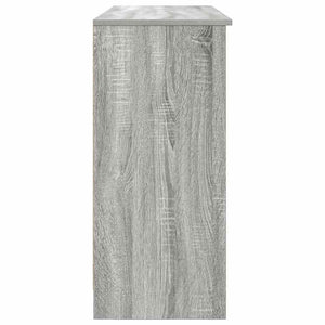Συρταριέρα με Συρτάρια Γκρι Sonoma 101x35x76 εκ. από Επεξ. Ξύλο