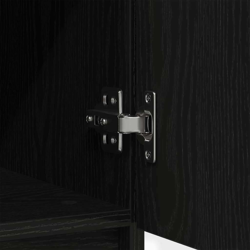 Συρταριέρα με Συρτάρια Μαύρη βελανιδιά 71x35x65 εκ. Επεξ. Ξύλο - Pakobazaar