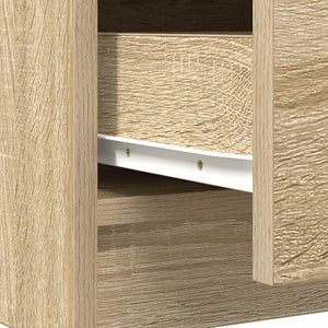 Συρταριέρα με Συρτάρια Sonoma Δρυς 71x35x65 εκ. από Επεξ. Ξύλο