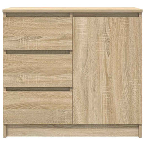 Συρταριέρα με Συρτάρια Sonoma Δρυς 71x35x65 εκ. από Επεξ. Ξύλο