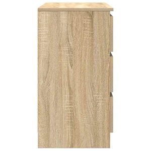 Συρταριέρα με Συρτάρια Sonoma Δρυς 71x35x65 εκ. από Επεξ. Ξύλο