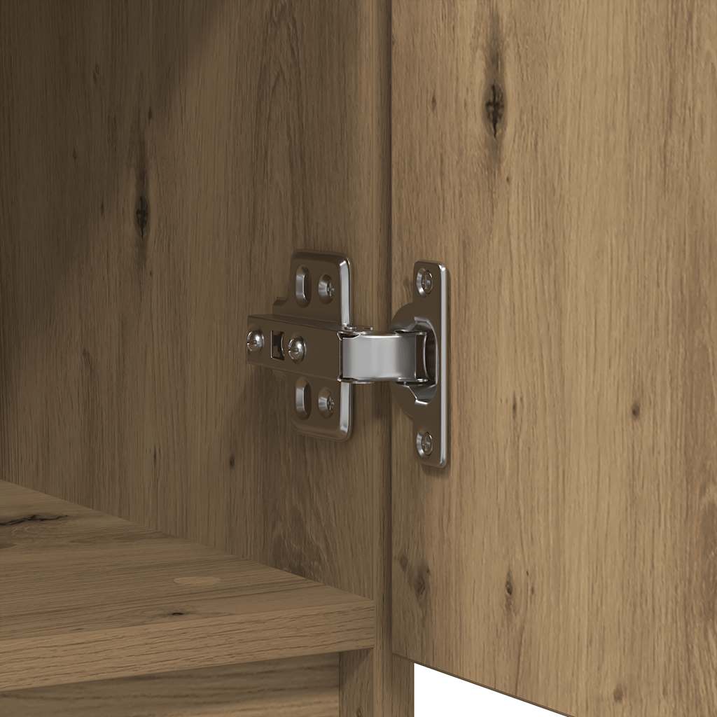 Συρταριέρα με Συρτάρια Τεχνίτης Δρυς 71x35x65 εκ. Επεξ. Ξύλο - Pakobazaar