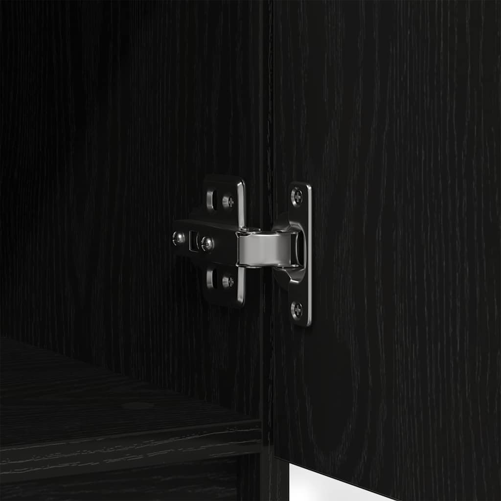 Συρταριέρα με Συρτάρια Μαύρη βελανιδιά 71x35x84 εκ. Επεξ. Ξύλο - Pakobazaar