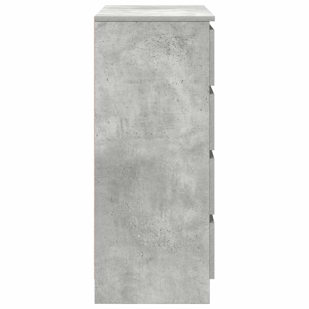 Συρταριέρα με Συρτάρια Γκρι Σκυρ. 71x35x84 εκ. από Επεξ. Ξύλο - Pakobazaar