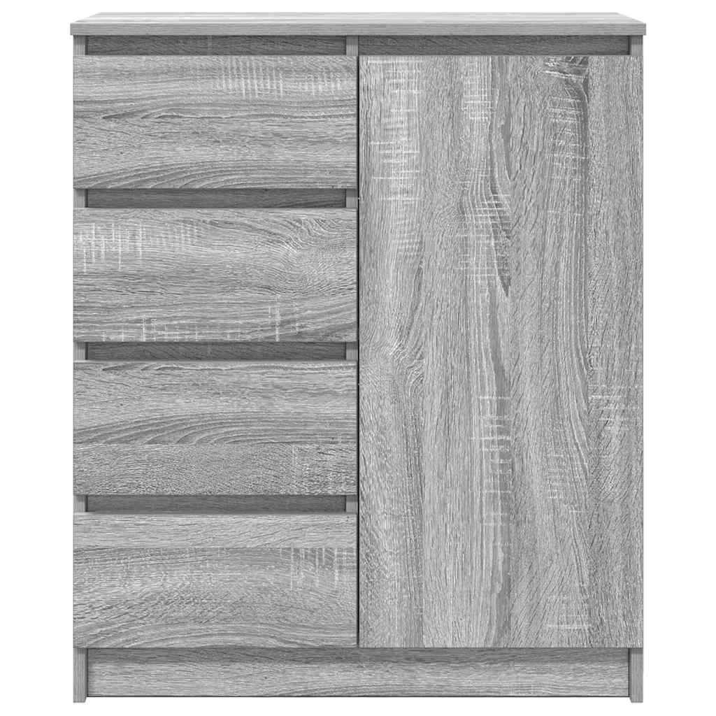 Συρταριέρα με Συρτάρια Γκρι Sonoma 71x35x84 εκ. από Επεξ. Ξύλο - Pakobazaar