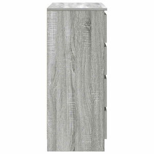Συρταριέρα με Συρτάρια Γκρι Sonoma 71x35x84 εκ. από Επεξ. Ξύλο - Pakobazaar