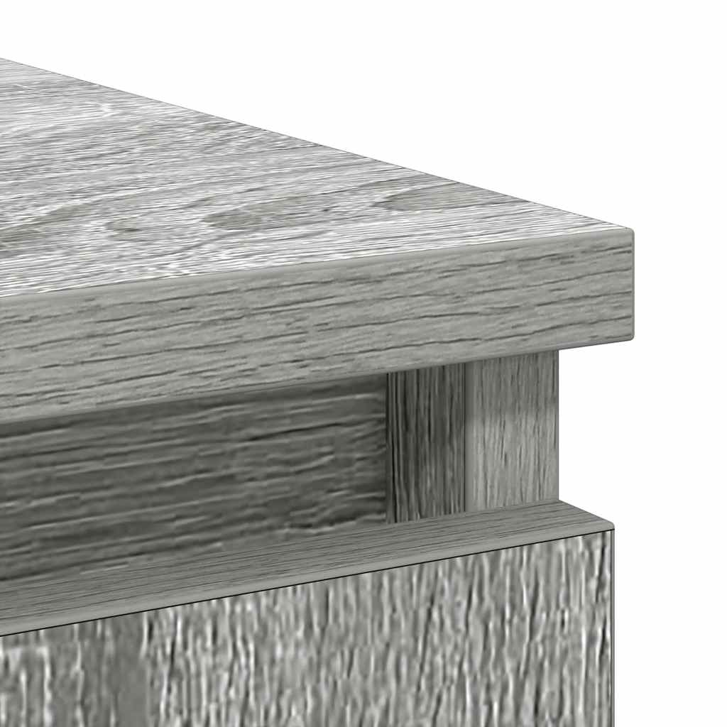 Συρταριέρα με Συρτάρια Γκρι Sonoma 71x35x84 εκ. από Επεξ. Ξύλο - Pakobazaar