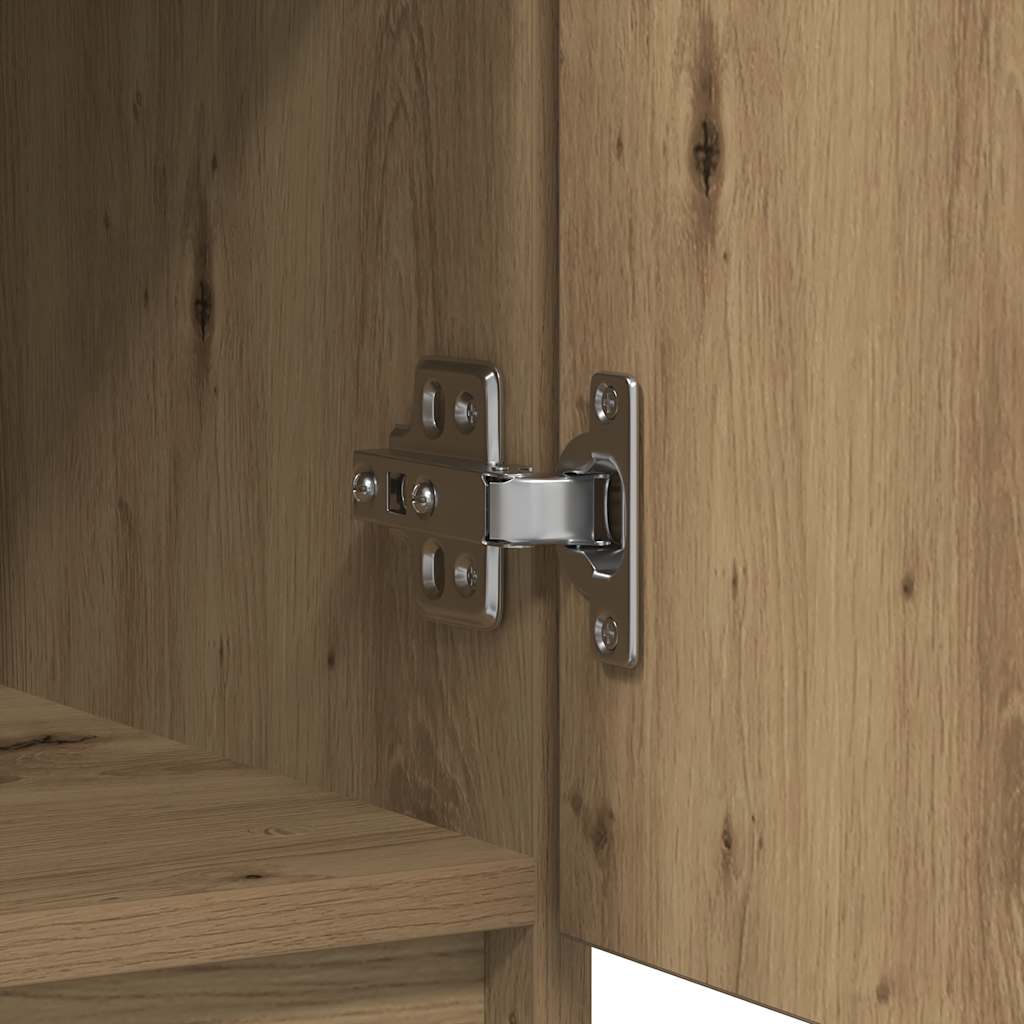 Συρταριέρα με Συρτάρια Τεχνίτης Δρυς 71x35x84 εκ. Επεξ. Ξύλο